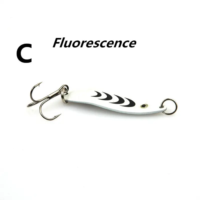 

1PCS 5cm 6.5g Spinner Spoon Fishing Lures Wobblers Lure VIB Hard Artificial Fishing Baits Sequins for Carp Fishing Tackle