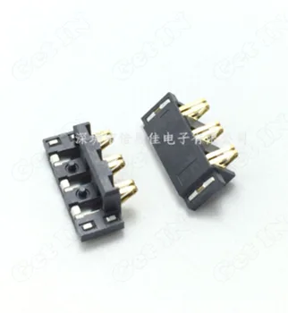 

50pcs 3Pins 3P Phone Battery Connectors Socket with Column Slim Type