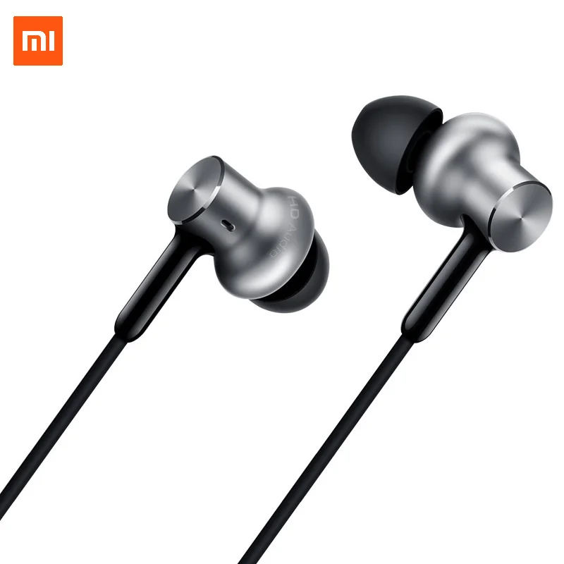 Xiao mi In-Ear Pro HD оригинальный Гибридный наушник проводной контроль с C Dual Dyna c +