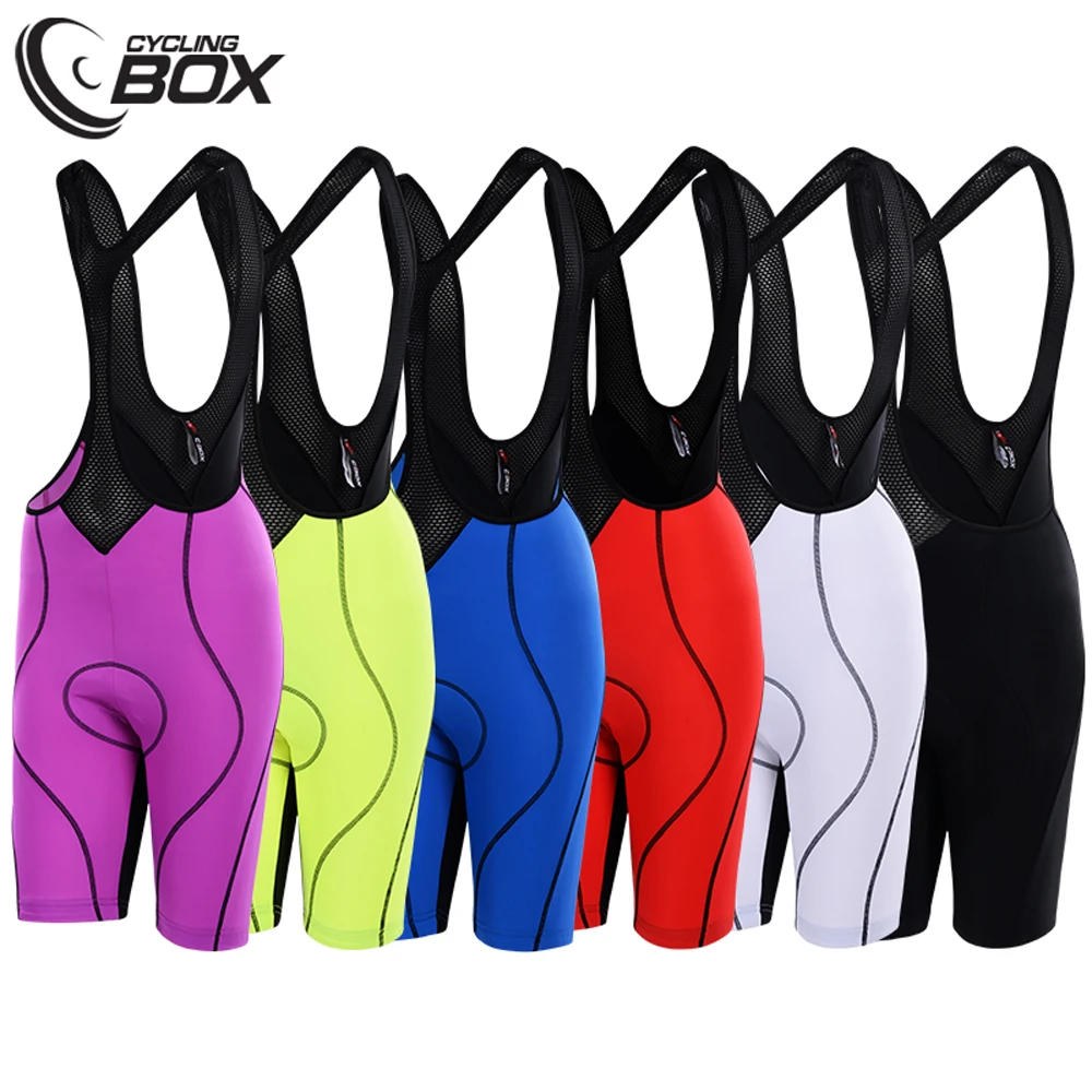 2015 Free Shipping Cyclingbox Women's Gel Pad Cycling Bib Shorts Lady