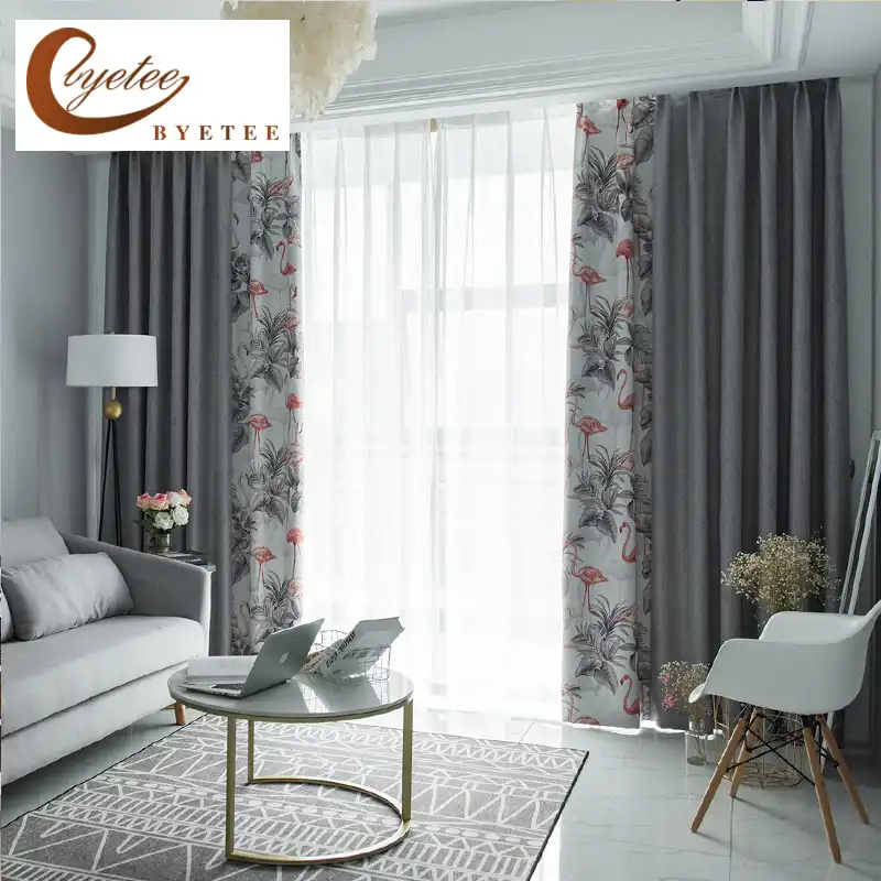 Moderne Mosaik Blackout Vorhange Turen Fur Kuche Fenster Vorhang Wohnzimmer Schlafzimmer Schattierung Tuch Vorhange Vorhange Aliexpress