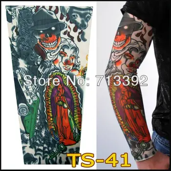 

Free Shipping 140 Styles Tattoo Sleeves For You Choose, Nylon Tattoo Sleeves Fake Temporary Tattoo (30Pcs)