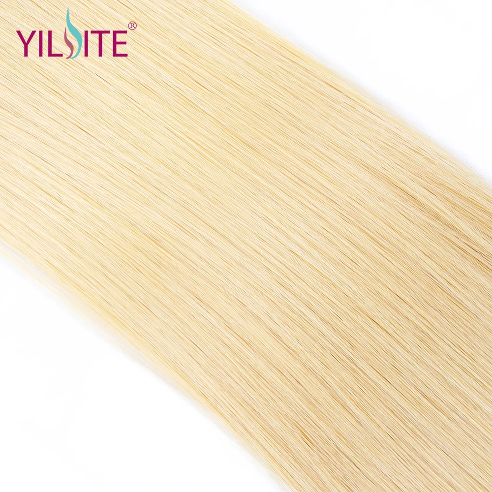 YILITE 16 ''~ 20'' Remy лента для наращивания волос полная кутикула бесшовные прямые