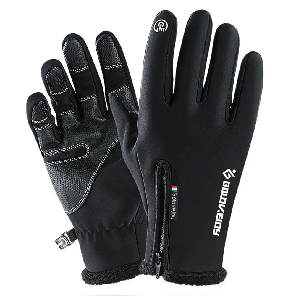 

Thermal Ski Gloves Winter Fleece Waterproof Snowboard Gloves Snow Motorcycle Skiing Gloves Sportswear Adult Kids Gloves S-XXL S3
