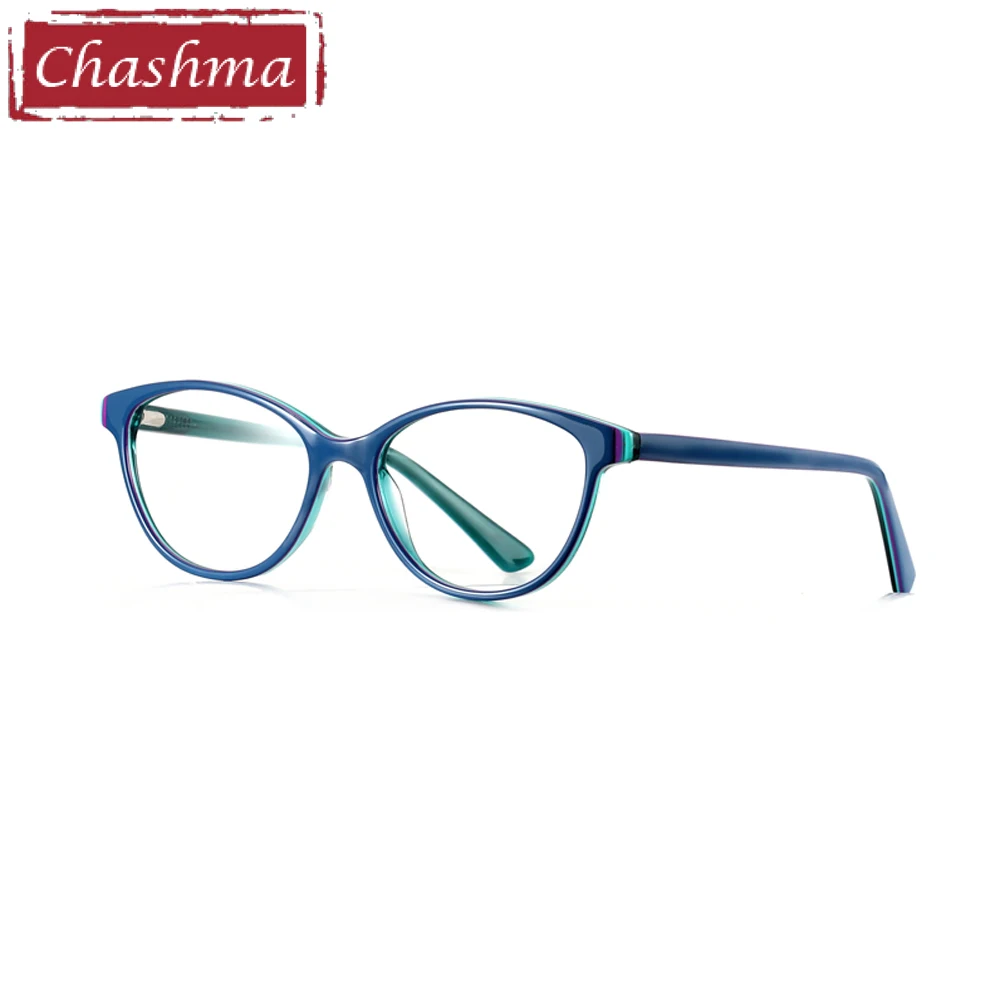 Брендовые ацетатные очки Chashma для маленького лица трендовые стильные студентов