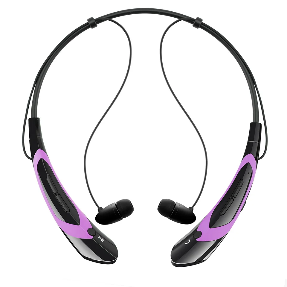 Беспроводные Bluetooth наушники 4 0 спортивные стерео водонепроницаемые шеи