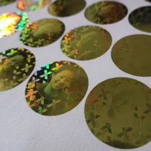 Пользовательские голограммы, этикетки, наклейки печать, водонепроницаемый лазерный хрупкие label наклейка, дизайн