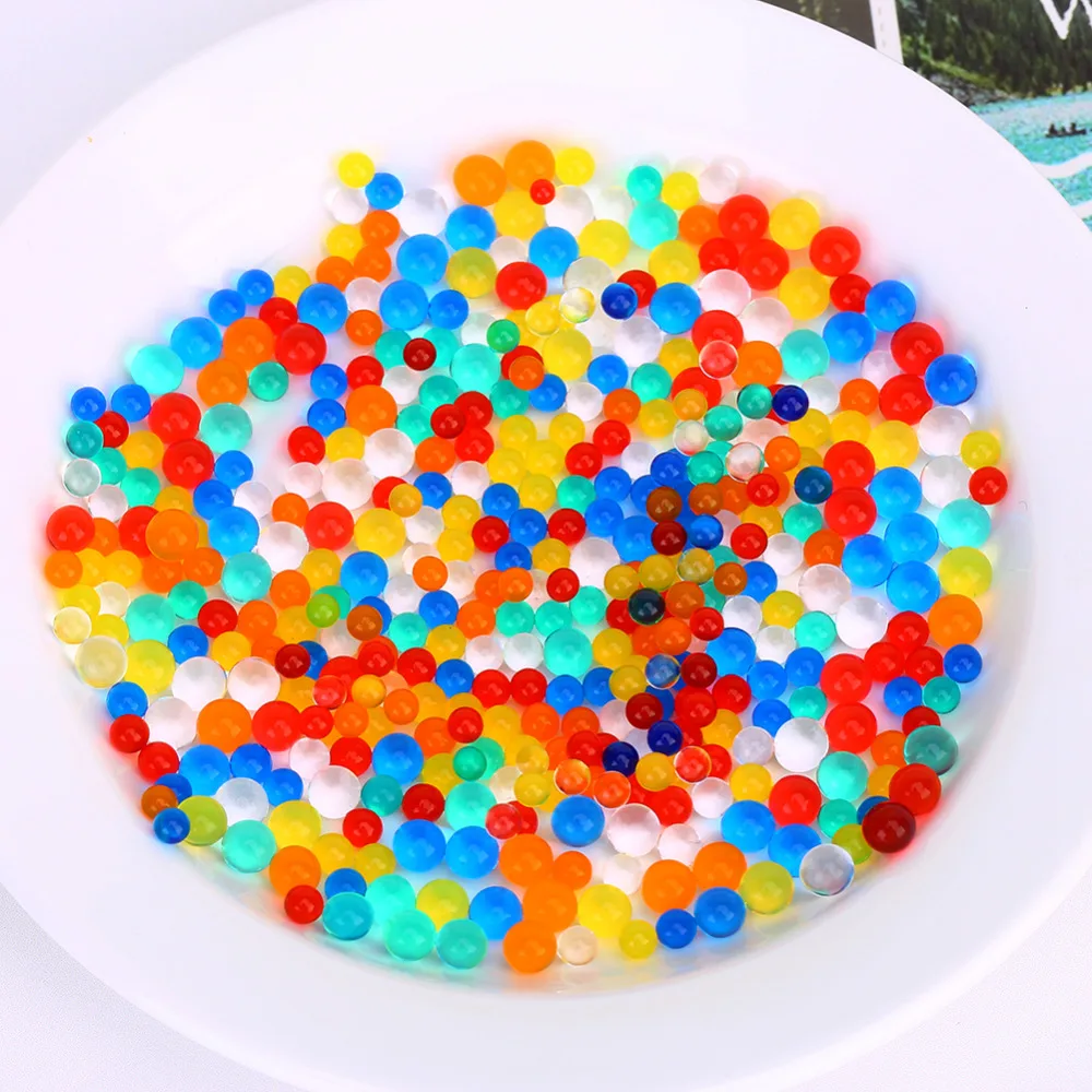 Multi color 3MM 5000PCS/Bag Soft Crystal Water Paintball Water Balls