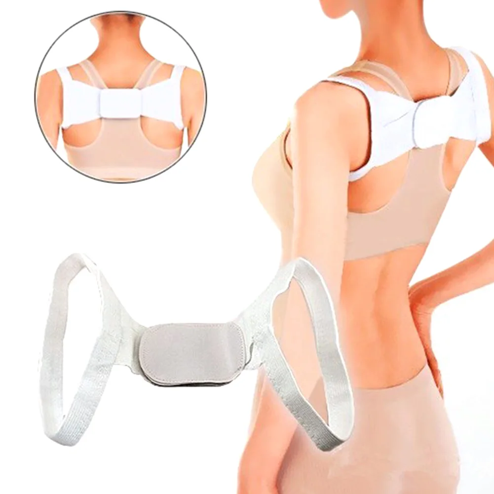 Регулируемый Женский Корректор осанки для спины, поддерживающий плечо, пояс, забота о здоровье, осанка для спины
