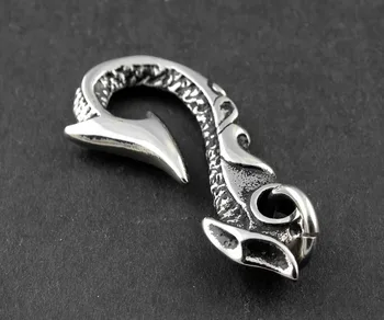 

Biker Brass Cross Hook Key trigger Fob Clip Wallet Chain Motorcycle Leathercaft