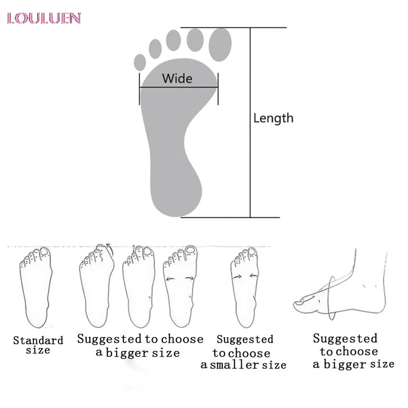 Женские удобные сандалии LOULUEN римские с открытым носком на платформе