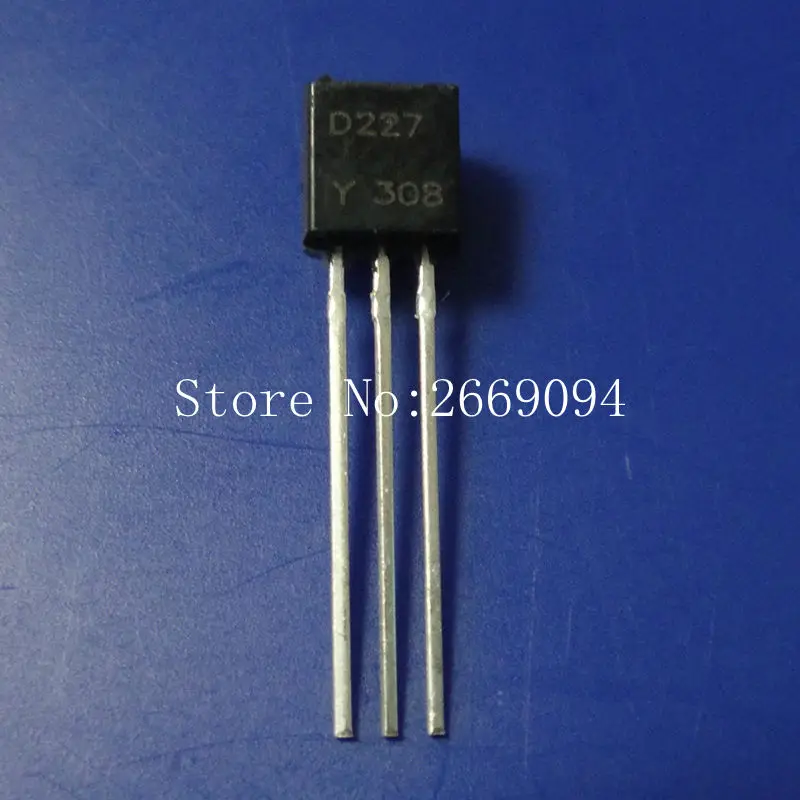 

100PCS/Lot 100% new and original low-power 2SD227-Y D227 TO92