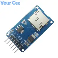50pcs Micro SD Card & SDHC(high-speed card) Mini TF Card Reader Module SPI Interfaces with Level Converter Chip for Arduino