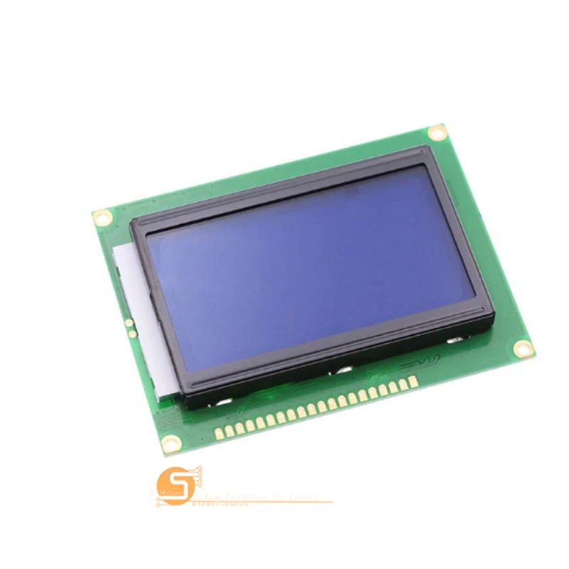 lcd плата 12864 lcd 12864 5V дисплей с китайским словом запас с подсветкой 12864-5V ST7920 параллельный порт