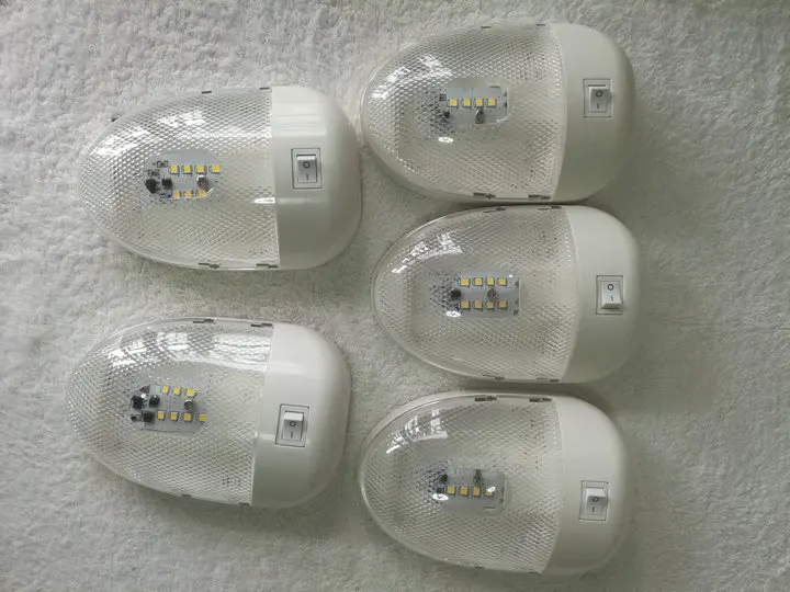 Plafoniere 12 Volt Per Camper : Rv plafoniera led v camper rimorchio marino singolo luce di