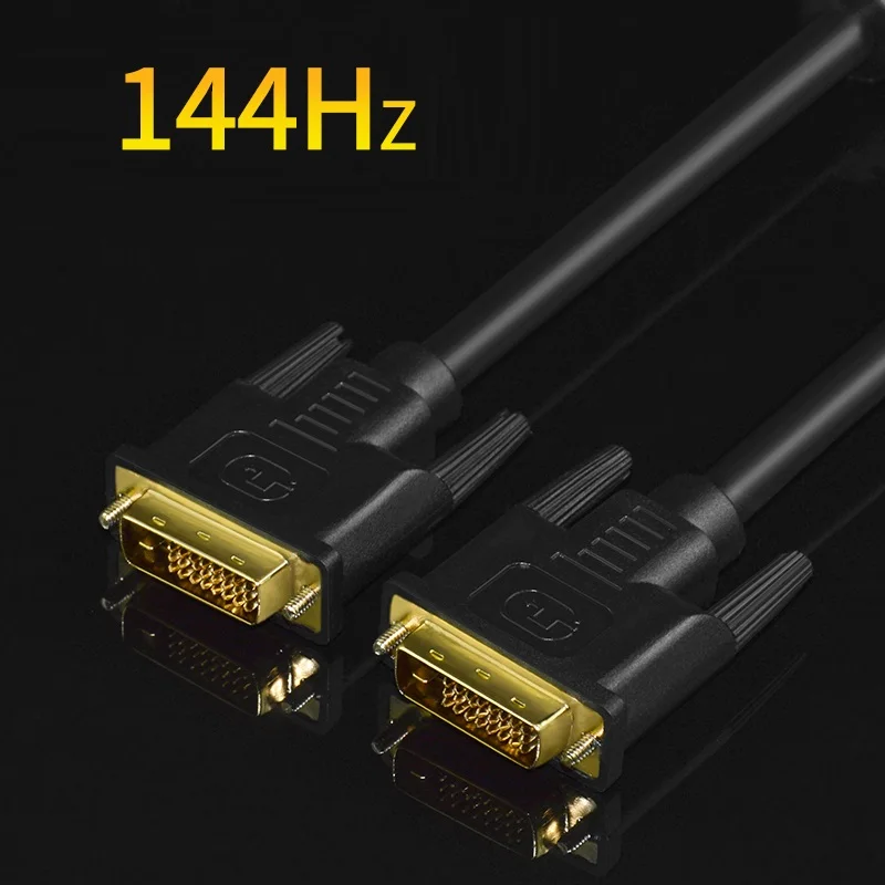 Кабель DVI для ноутбука и DVD 24 + 1 pin 1080P 144 Гц 2K 60 кабель Male проектора LCD HDTV XBOX 5 м/3 м/5 м 8