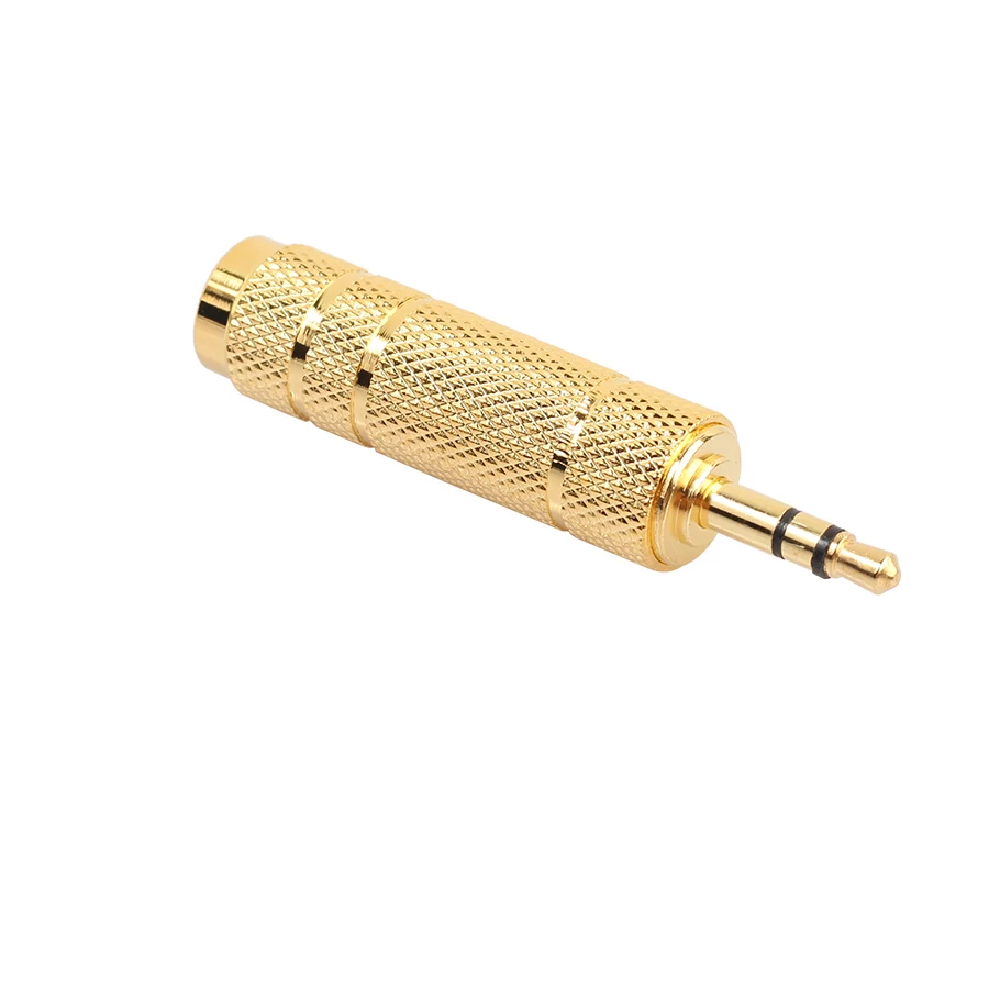 

1pcs 6.35mm 1/4 Male plug to 3.5mm 1/8 Female Jack Stereo Headphone Audio Adapter 3.5mmStereo Plug to 6.35Jack