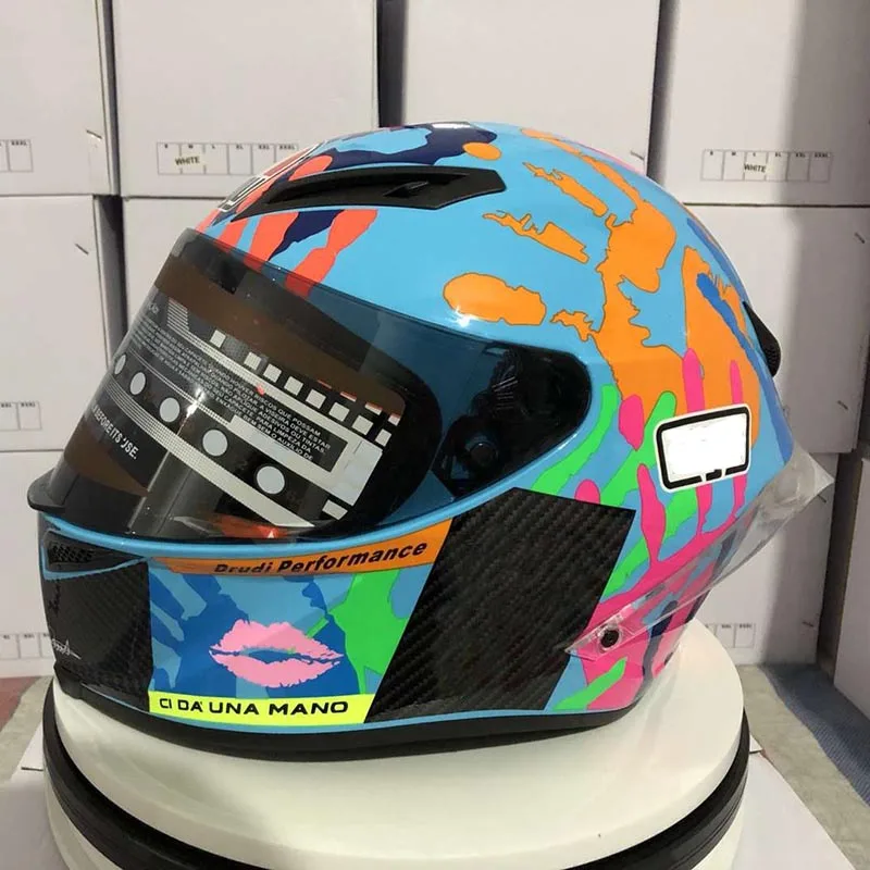 

MISANO HAND helmet capacetes full face helmet motorcycle Racing helmet for Size S, M,L,XL,XXL beautiful helmet
