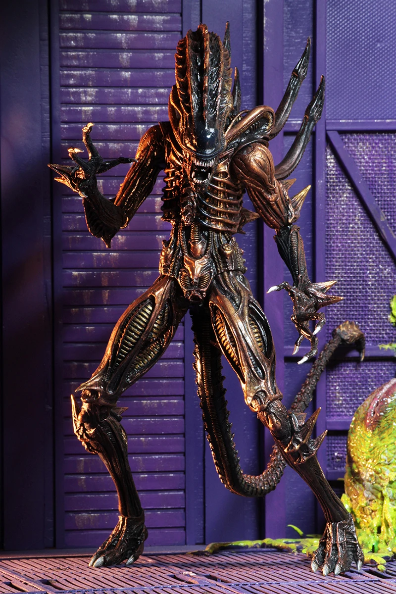 7 дюймов 18 см NECA Series 13 Aliens VS Predator Scorpion Snake Alien Sgt Apone Kenner фигурка игрушки