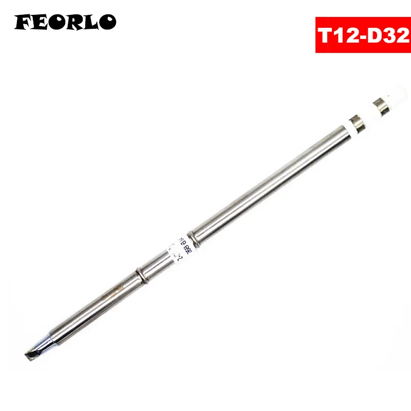 FEORLO 1 шт. ПАЯЛЬНЫЕ НАКОНЕЧНИКИ T12 для HAKKO T12-BC1Z BC2Z BC3Z BC4Z D12 D32 D52 ПАЯЛЬНЫЕ НАКОНЕЧНИКИ для паяльной сварки