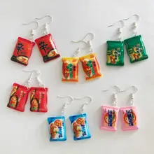 Забавные маленькие серьги в виде капель, милые модные ювелирные изделия для досуга