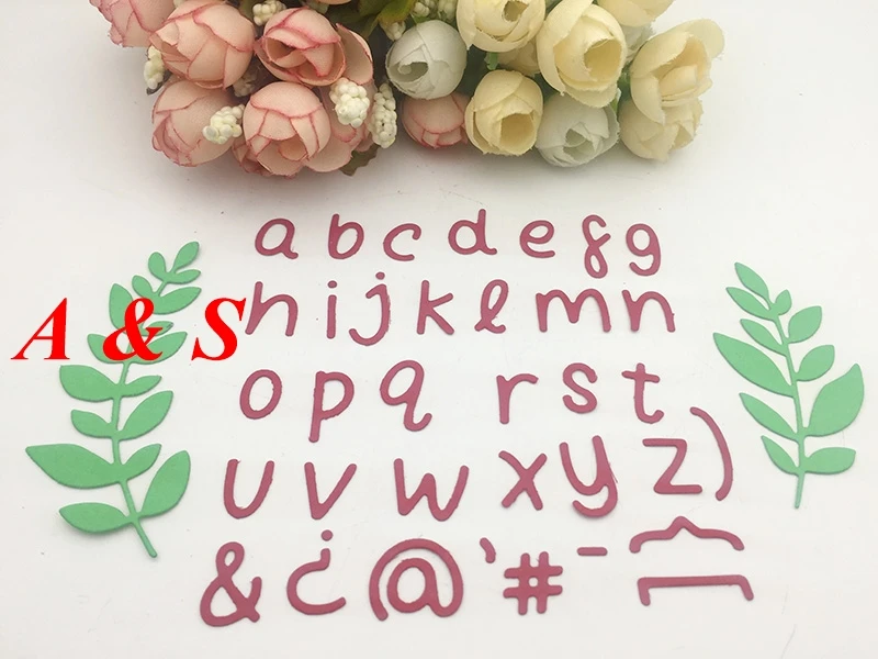  Y321 METAL CUTTING DIES Lower Case Letter Scrapbook card invitation paper craft party decor embossi - 32835104595