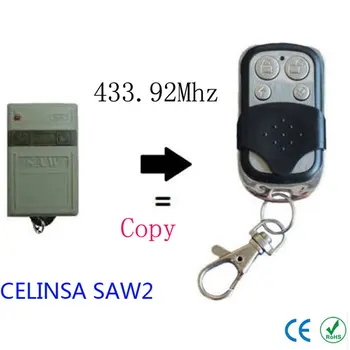 

copy CELINSA SAW2 remote control for garage door celinsa remore 433.92MHz