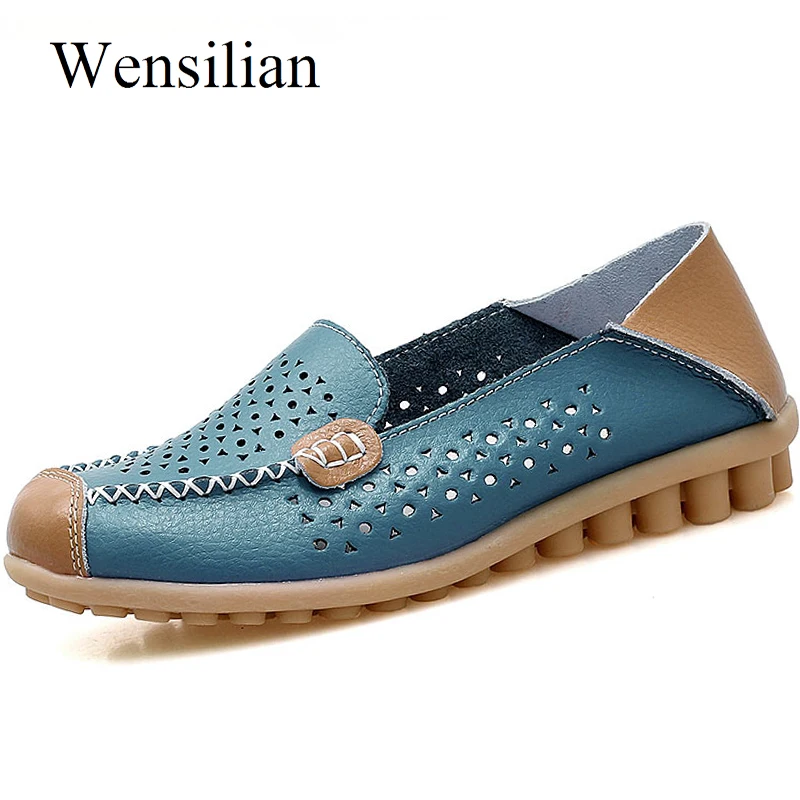 moccasin ballet flats
