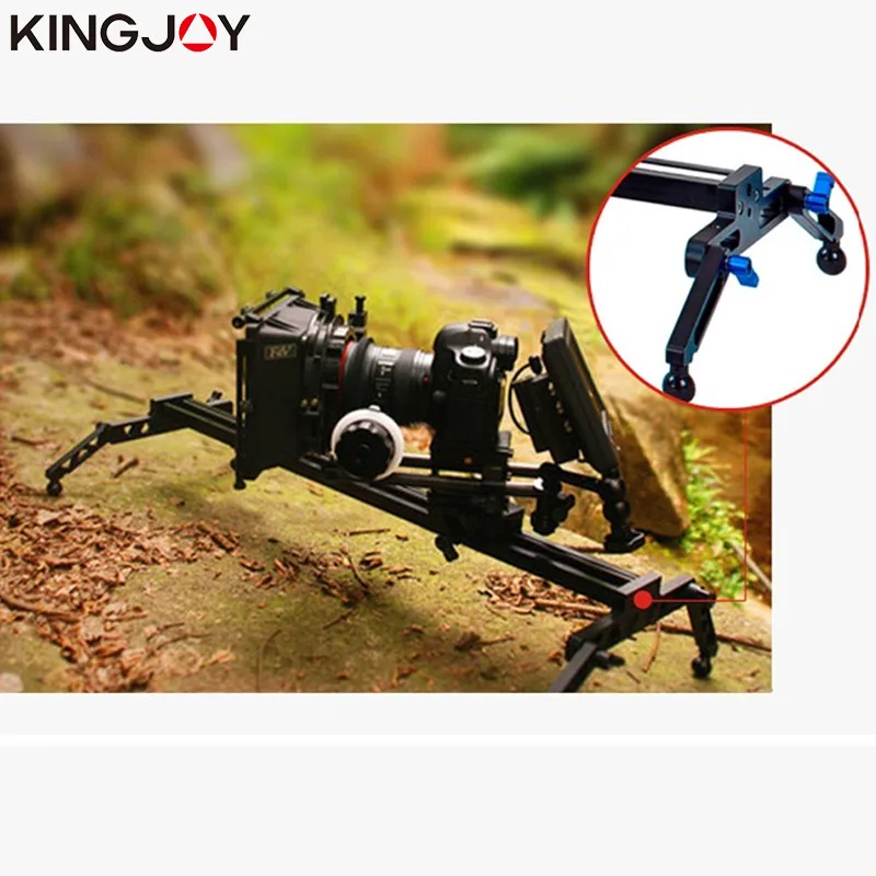 KINGJOY Official VM-80/100 Camera Silent Macro For Nikon Rail Tripod Head Time Lapse Ballhead Balhoofd Tripod Ball Head Video
