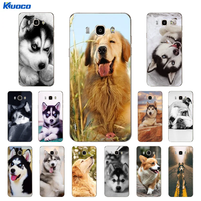 

DIY For Samsung Galaxy J7 2015 / 2016 / 2017 Case for J700 /J710 J730 Shell for S4 S5 Cover Soft TPU Pets Dogs Printing Coque