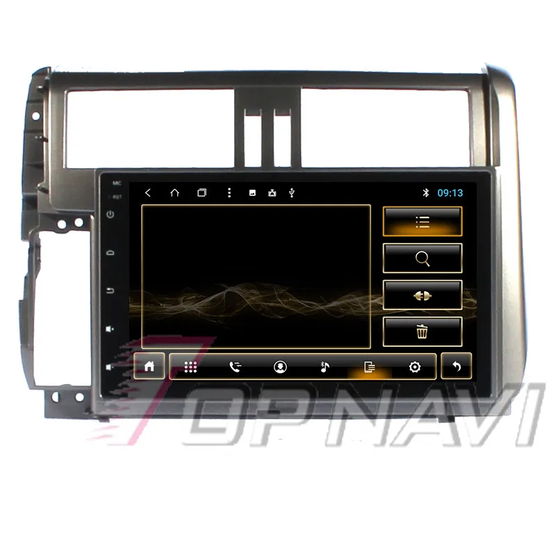  Auto Plug&Play Radio for Toyota PRADO 2010 2011 2012 2013 Android 8.1 Topnavi Octa Core Car Bluetoo