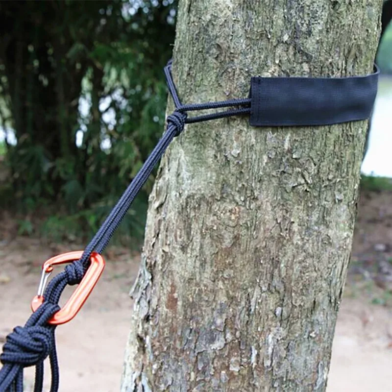 

outdoor hammock tied rope sets Wear-resistant ribbon straps gadgets Tied tree protection rope sets camping equipment too 7