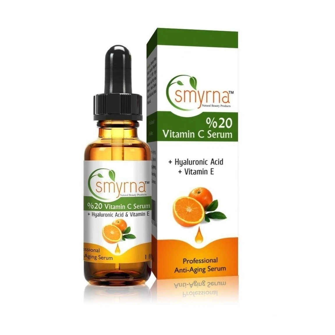 3 of VITAMIN C Serum + Vitamin E + Vegan Hyaluronic Acid + Amino 1oz. 30ml (1)