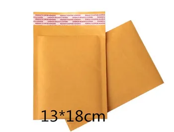 

100PCS Bubble Mailers Padded Envelopes Bags Kraft Bubble Mailers Mailing Envelope Bag 5.12''*7.09"(13*18cm)