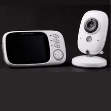 Абсолютно 3,2 дюймов 2,4 г младенец/монитор за наблюдением за ребенком Беспроводной Детский уход два способа/Двунаправленный Интерком инфракрасного ночного видения