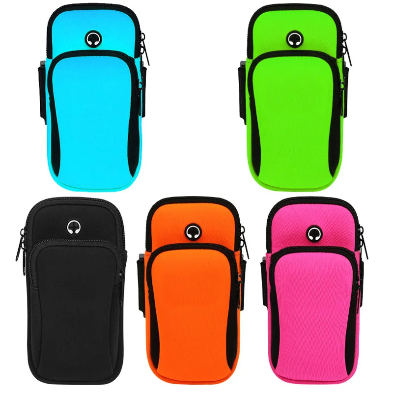 Универсальная спортивная нарукавная повязка, сумка для телефона, чехол, водонепроницаемый, для бега, для спортзала, на ремне, чехол для iPhone X 6, 7, 8 Plus, samsung, Xiaomi, до 6,0 дюймов