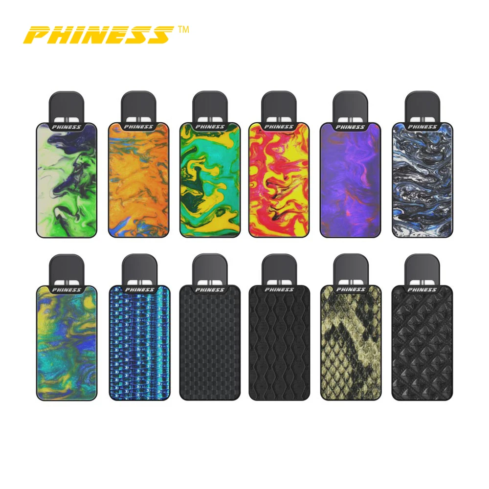 

Original Phiness Vega Kit With Bulit in 350mAh Battery Box Mod Vape Electronic Cigarette 1ml Cartridge Pod VS Voopoo Drag Nano