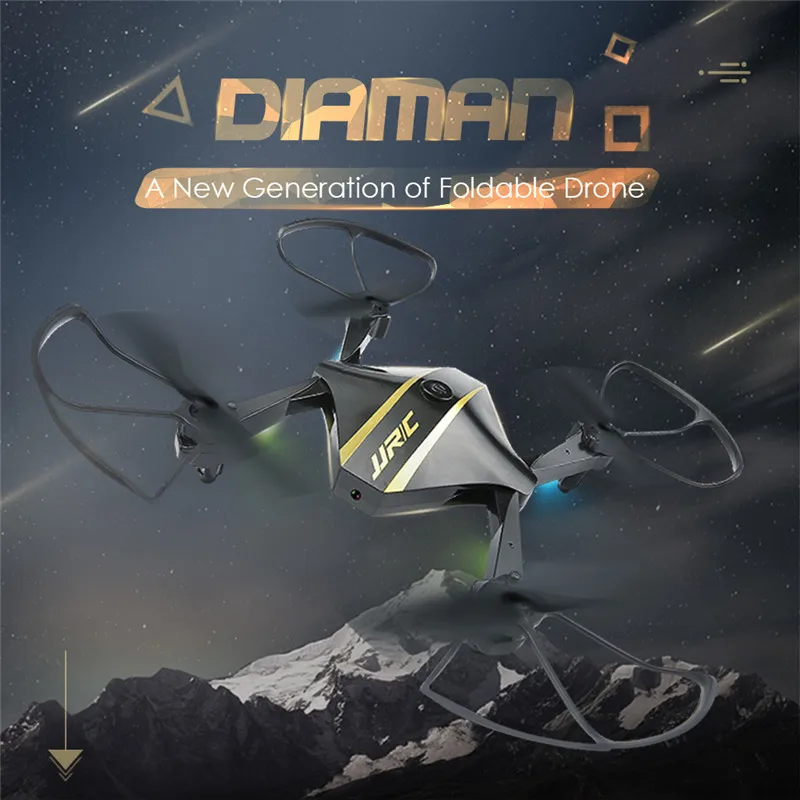 JJRC H44WH складной селфи Дрон диаман 2MP 720P wifi FPV с режимом удержания высоты RC