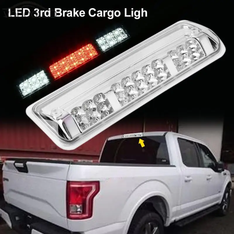 

High Mount Dual Row LED 3rd Brake Cargo Light Tail Lamp for Ford F150 Explorer Sport Trac Lobo for Lincoln Mark LT Pickup Truck