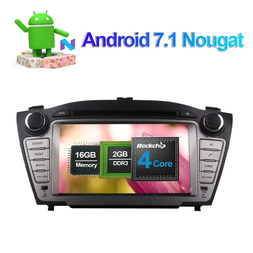 Cheap Android 7.1/8.0 Car Multimedia Player GPS Navigation For Hyundai Tucson IX35 2009 2010 2011 2012 2013 2014 Bluetooth WIFI 3G 2