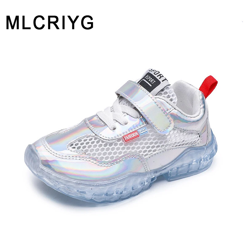 

Autumn 2019 New Kids Sport Sneakers Baby Girls Casual Sneakers Children Mesh Shoes Boys Pink Chunky Sneakers Brand Shoes Trainer