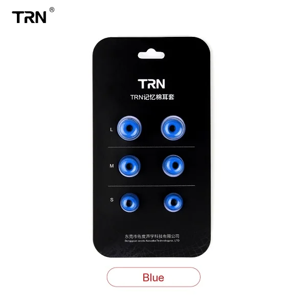 TRN 3 пары(6 шт) T400 вкладыши с шумоизоляцией пены памяти наушники вкладыши наконечники наушники для наушников из пены