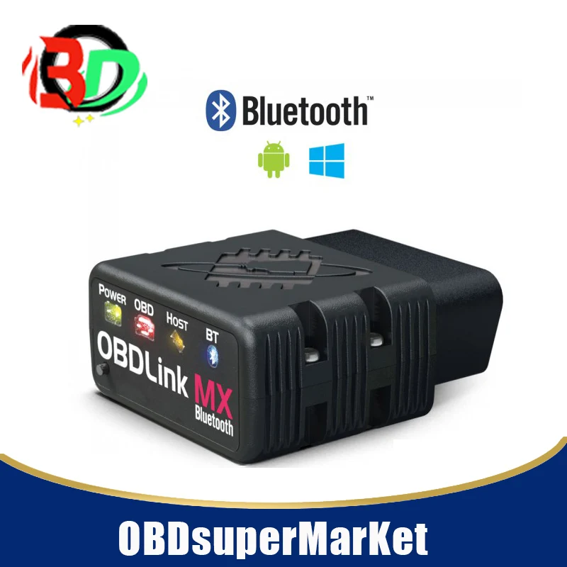 OBDLink MX Bluetooth сканер инструмент для автоматической диагностики очистка кода