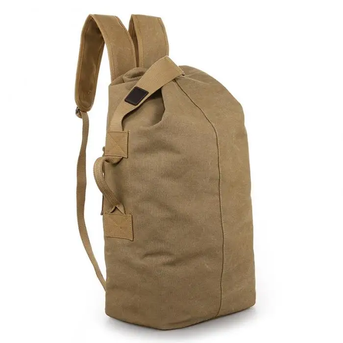 Новый Мужской винтажный парусиновый рюкзак большой емкости Сумки для улицы портативные винтажные для альпинизма на открытом воздухе
