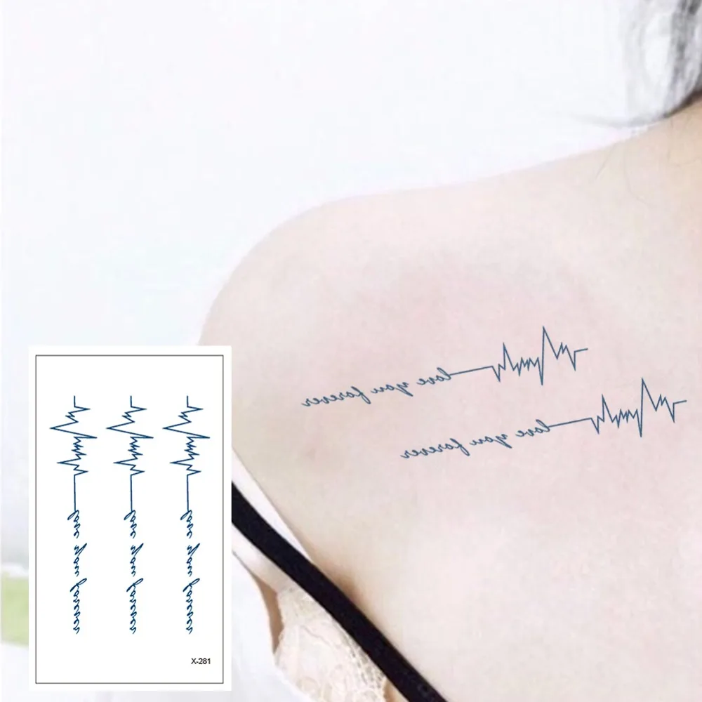 

Sexy Feather Words Black Letter Temporary Tattoo Girl Finger Body Arm Art Drawings Tattoo Sticker Men Makeup Hand Tatoo X-281