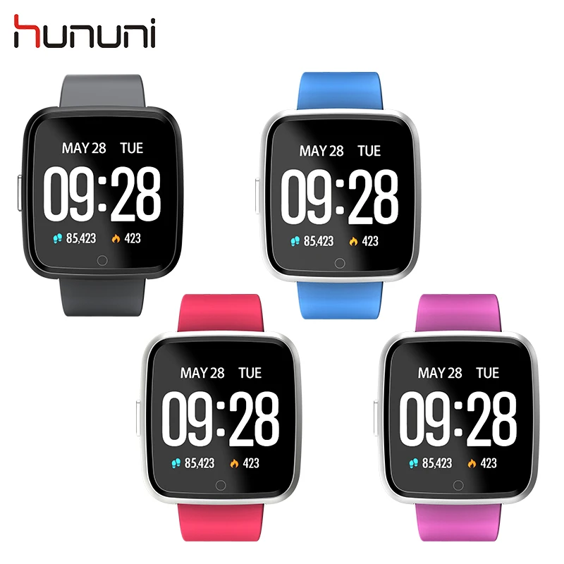 

HUNUNI Y7 Professional Fashion Clock Watch Smart Sport Bluetooth Watch Wristband Pedmeter Fitness Tracker IP67 Waterproof
