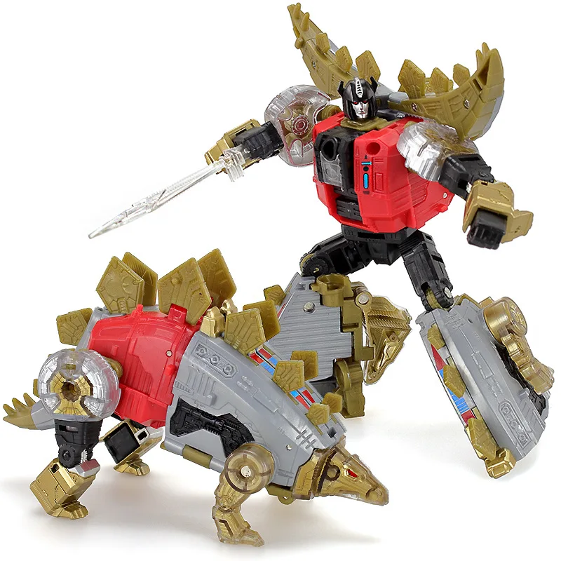 Трансформация Робот игрушка Dinobot Combiner динозавр Dinozords собранные деформации Megazord ПВХ Фигурки детские подарки - Цвет: Snarl