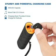 EastVita 2 в 1 D01 TWS наушники 650 мАч Внешний аккумулятор Портативный беспроводной Bluetooth V4.1 наушники мини Спортивная гарнитура для телефона r29