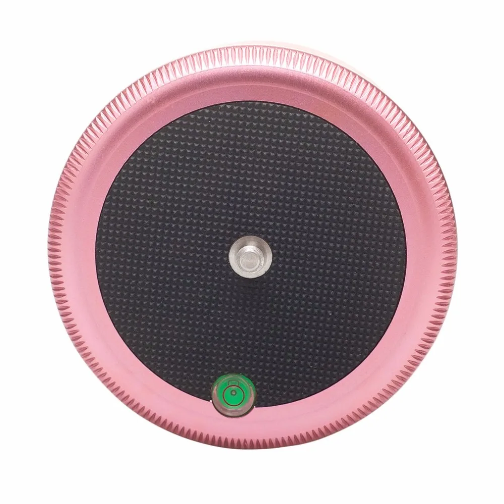 AFI MRA01 мини электрический штатив головка насадка для панорамной съемки градусов 360 для GoPro Экшн-камера Professional Metal Ball Head розовый