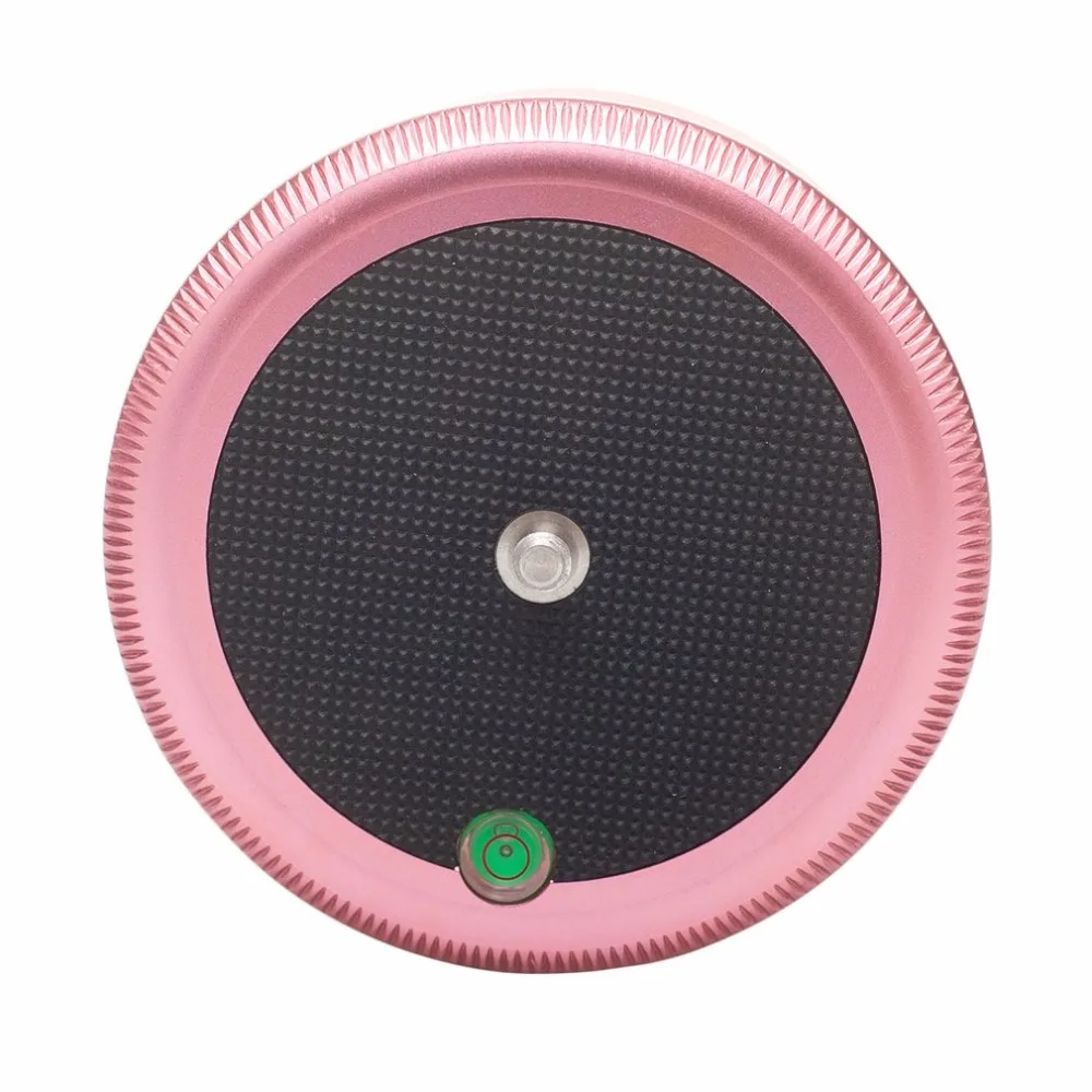 

AFI MRA01 Mini Electric Tripod Head 360-Degree Panorama Head For GoPro Action Camera Professional Metal Ball Head Pink